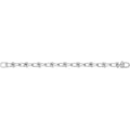 925 Sterling Silver Unisex Hardwear U Links Bracelet — 18.0g