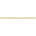 9 Carat (375) Yellow Gold Ladies' 7.5 Inches Fancy Bracelet — 8.2g