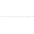 925 Sterling Silver Ladies' Rhodium Bracelet — 3.0g
