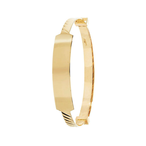 9 Carat (375) Yellow Gold Babies' Expandable 3mm ID Bangle — 2.2g