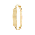 9 Carat (375) Yellow Gold Babies' Expandable 3mm ID Bangle — 2.2g
