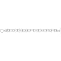 925 Sterling Silver Unisex Hardwear U Links Bracelet — 6.4g