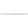 925 Sterling Silver Ladies' Mesh Set Bracelet — 6.4g