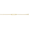 9 Carat (375) Yellow Gold Babies' 5.5 Inches ID Bracelet — 1.6g