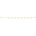 925 Sterling Silver Ladies' Plated Bracelet — 3.0g