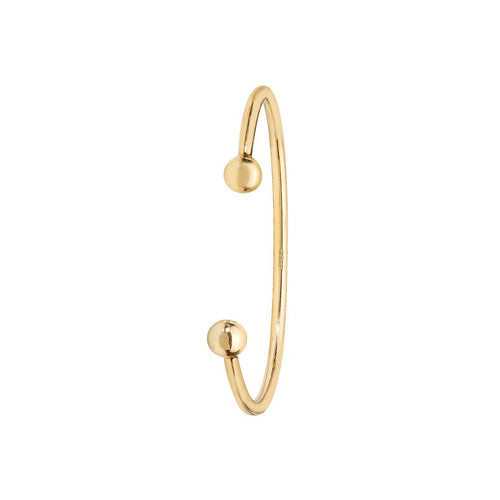 9 Carat (375) Yellow Gold Babies' Solid Torc Bangle — 4.2g