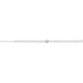 925 Sterling Silver Unisex Shell Pearl Bracelet — 1.2g