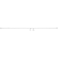 925 Sterling Silver Ladies' Rhodium Star Moon Bracelet — 1.5g