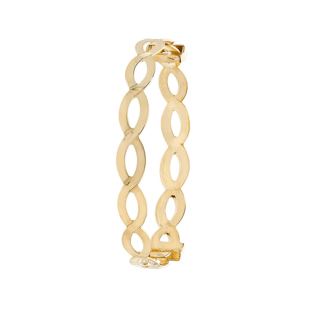 9 Carat (375) Yellow Gold Babies' Expandable Bangle — 2.1g