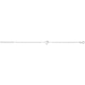 925 Sterling Silver Unisex Heart Bracelet — 1.6g