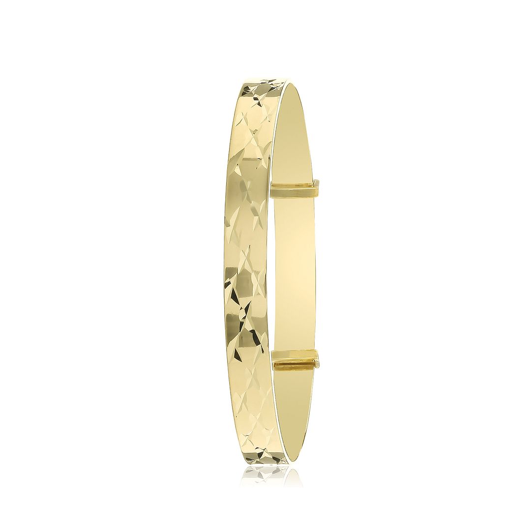 9 Carat (375) Yellow Gold Babies' Baby Bangle — 5.8g