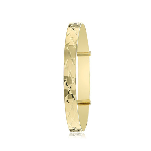 9 Carat (375) Yellow Gold Babies' Baby Bangle — 5.8g