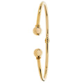 9 Carat (375) Yellow Gold Ladies' Hinged Torc Bangle — 4.0g
