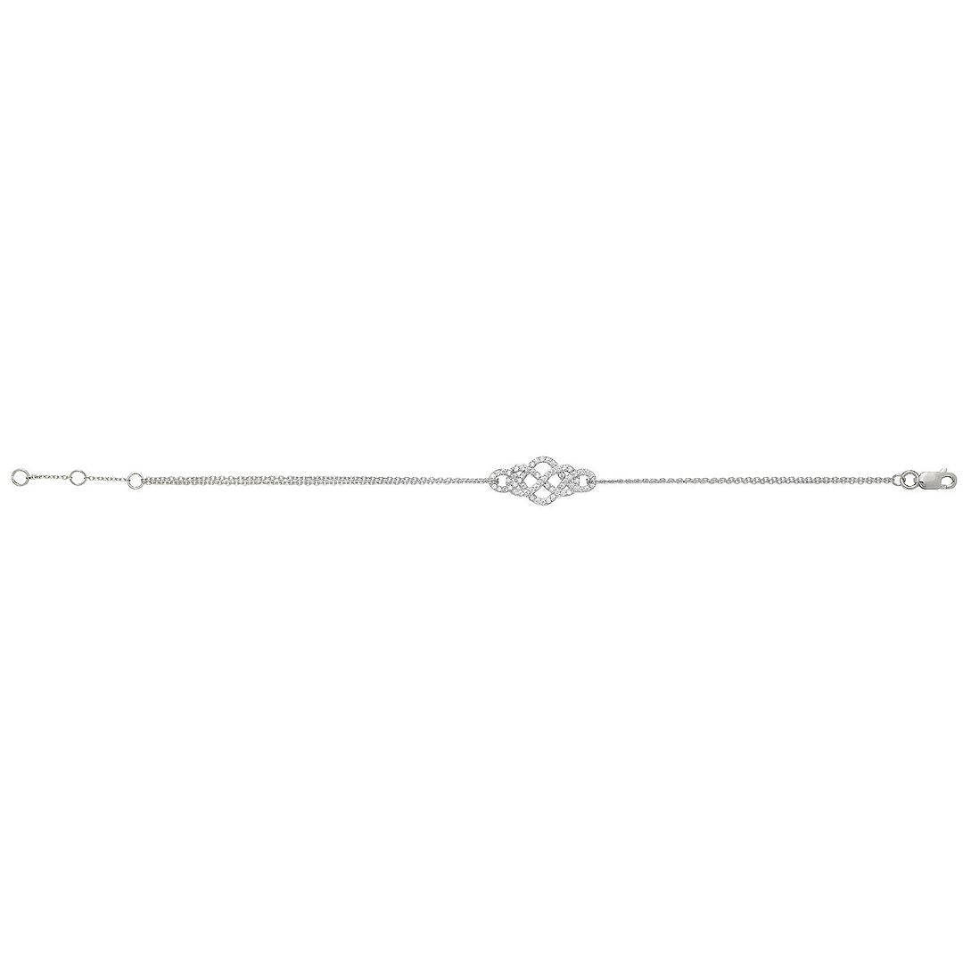925 Sterling Silver Ladies' Bracelet — 1.5g