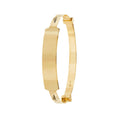9 Carat (375) Yellow Gold Babies' Expandable 3mm ID Bangle — 2.2g