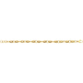 9 Carat (375) Yellow Gold Unisex Hollow Bracelet — 4.2g