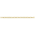 9 Carat (375) Yellow Gold Unisex Hollow Bracelet — 4.9g