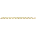 9 Carat (375) Yellow Gold Unisex Hollow Bracelet — 6.8g