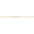 9 Carat (375) Yellow Gold Babies' 5.5 Inches ID Bracelet — 1.7g