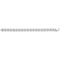 925 Sterling Silver Ladies' Link Bracelet — 13.0g