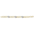 9 Carat (375) Yellow Gold Babies' 6 Inches Boxing Gloves ID Bracelet — 7.5g