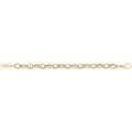 9 Carat (375) Yellow Gold Unisex Hollow Bracelet — 6.4g