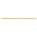 9 Carat (375) Yellow Gold Unisex Hollow Bracelet — 14.8g