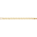 9 Carat (375) Yellow Gold Unisex Cast Bracelet — 18.6g