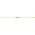 9 Carat (375) Yellow Gold Unisex Triple Interlocking Circle Bracelet — 1.4g