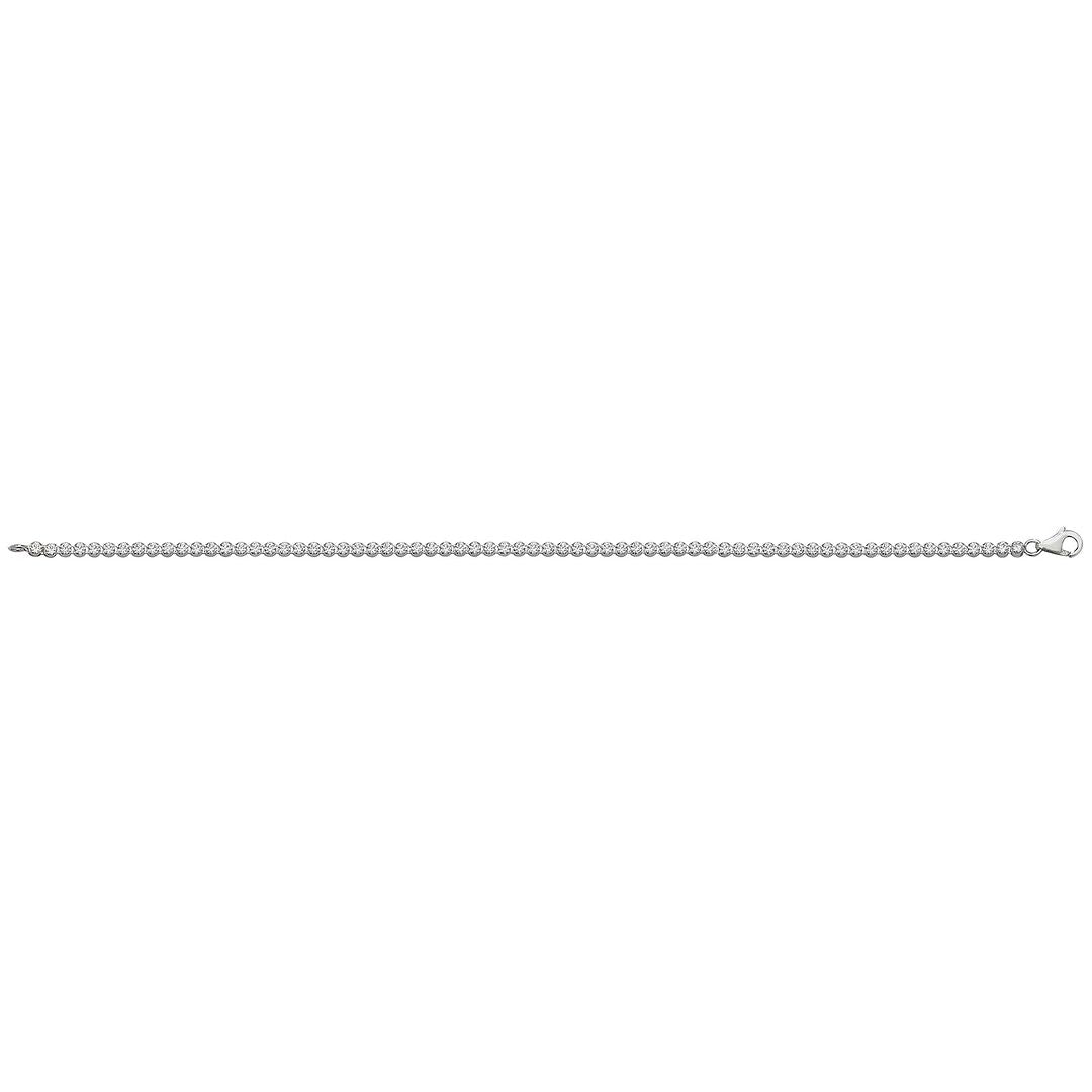 925 Sterling Silver Ladies' Bracelet — 2.9g