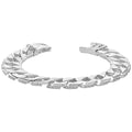 925 Sterling Silver Men's Cast Bracelet — 39.5g