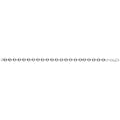 925 Sterling Silver Unisex 6mm Bead Bracelet — 10.4g