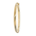 9 Carat (375) Yellow Gold Ladies' Hinged Bangle — 8.7g