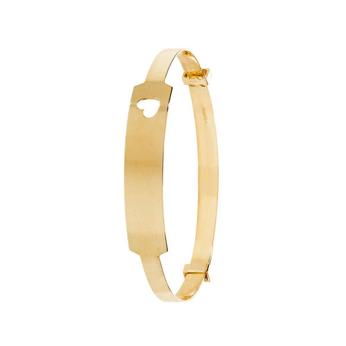 9 Carat (375) Yellow Gold Babies' Expandable 3mm ID Bangle — 2.2g