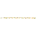 9 Carat (375) Yellow Gold Unisex Hollow Bracelet — 7.3g