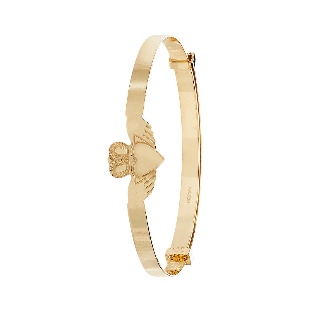 9 Carat (375) Yellow Gold Babies' Expandable 3mm Bangle — 2.2g