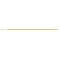 9 Carat (375) Yellow Gold Unisex 7 inches Beaded Bracelet — 7.6g