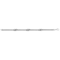 925 Sterling Silver Ladies' Mesh Set Bracelet — 6.0g