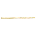 9 Carat (375) Yellow Gold Babies' 6 Inches ID Bracelet — 5.2g