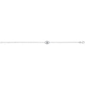 925 Sterling Silver Unisex Evil Eye Bracelet — 2.0g