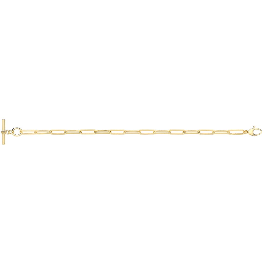9 Carat (375) Yellow Gold Unisex Hollow Bracelet — 4.4g