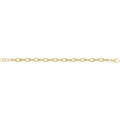 9 Carat (375) Yellow Gold Unisex Hollow Bracelet — 4.3g