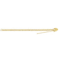 9 Carat (375) Yellow Gold Ladies' 7.5 Inches Charm Bracelet — 8.7g