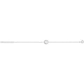 925 Sterling Silver Unisex Double Circle Bracelet — 1.3g