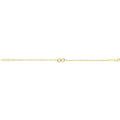 9 Carat (375) Yellow Gold Unisex Infinity Bracelet — 1.2g