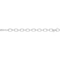 925 Sterling Silver Unisex Paperclip Bracelet — 16.9g