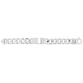 925 Sterling Silver Men's Heavy Curb ID Bracelet — 79.0g
