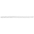 925 Sterling Silver Ladies' Infinity Link Bracelet — 6.3g