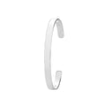 925 Sterling Silver Ladies' Cuff Bangle — 10.0g