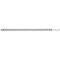 925 Sterling Silver Unisex 8 Beaded Bracelet — 9.8g